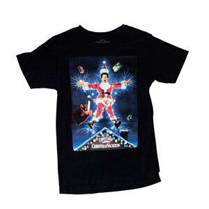 Christmas Vacation T-Shirt Small Black Short Sleeve